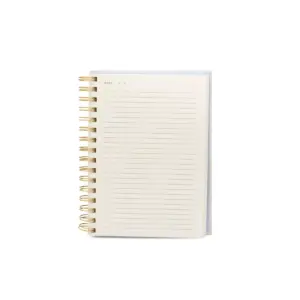 Twin Wire Lined Journal Spoonful of Faith Woman with Rings - DesignWorks Ink