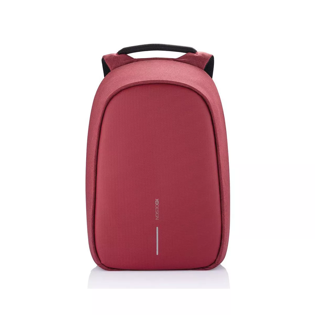 XD Design Bobby Hero Small Anti Theft Travel Eco Friendly Laptop Backpack with USB Port, RFID Protected Pockets, and Hidden Zippers, Red