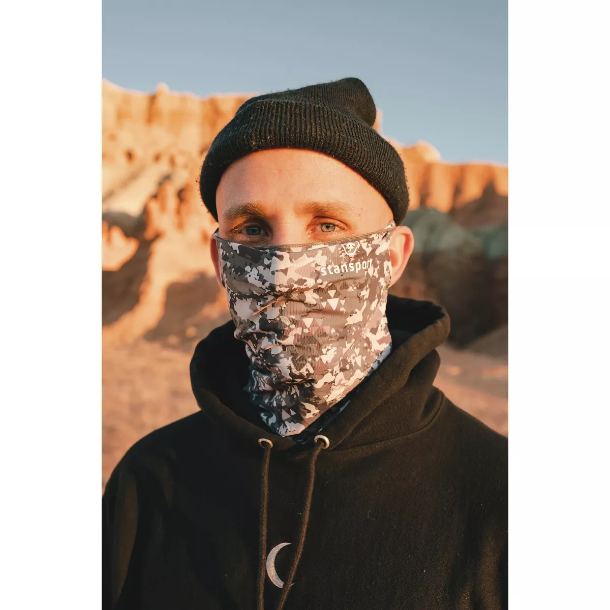 Stansport Microfiber Neck Gaiter - Camo - 2 Pack