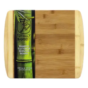 Totally Bamboo 2-Tone Cutting Board 13.5