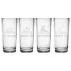 Susquehanna Glass Sea Décor 15oz Highball Glasses - Set of 4