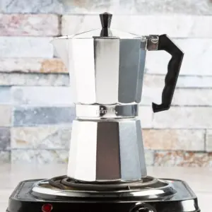 Primula 9-Cup Espresso Maker - Silver