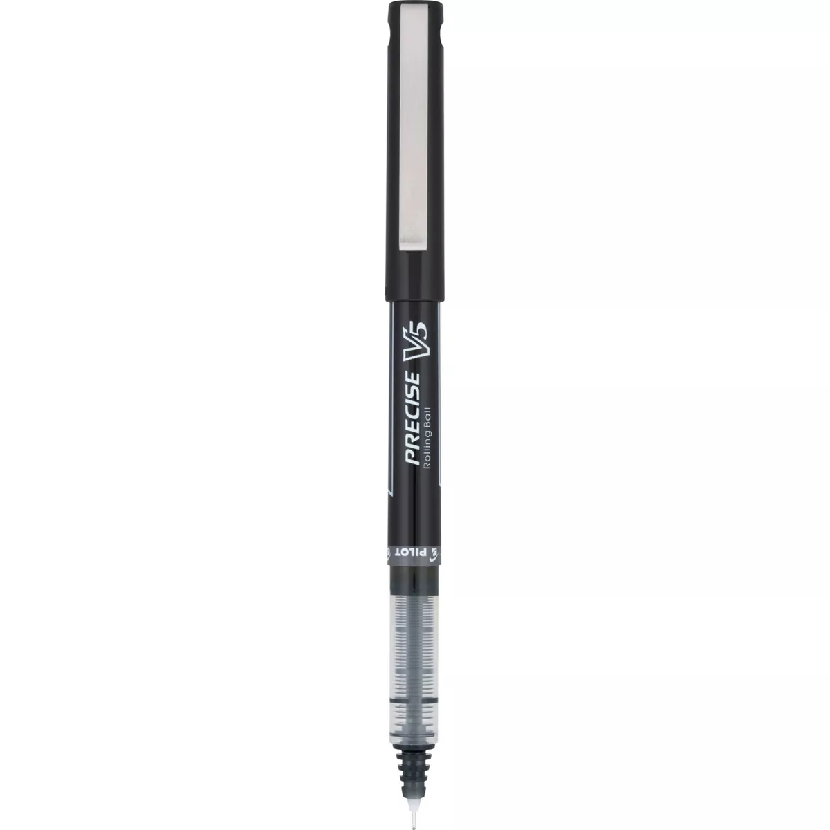 Pilot 3ct Precise V5 Rolling Ball Pens Extra Fine Point 0.5mm Black