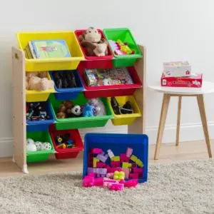 IRIS 4 Tier Storage Bin Rack Primary