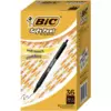 BIC SoftFeel Retractable Pen, 1.0 mm Medium Tip, Black, pk of 36
