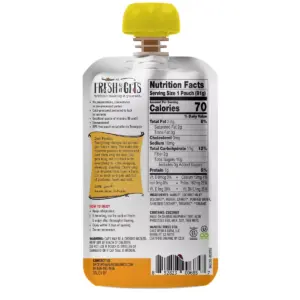 Once Upon a Farm Organic Gold-y Mango and the Three Coconuts Baby Food - 3.2oz Pouch