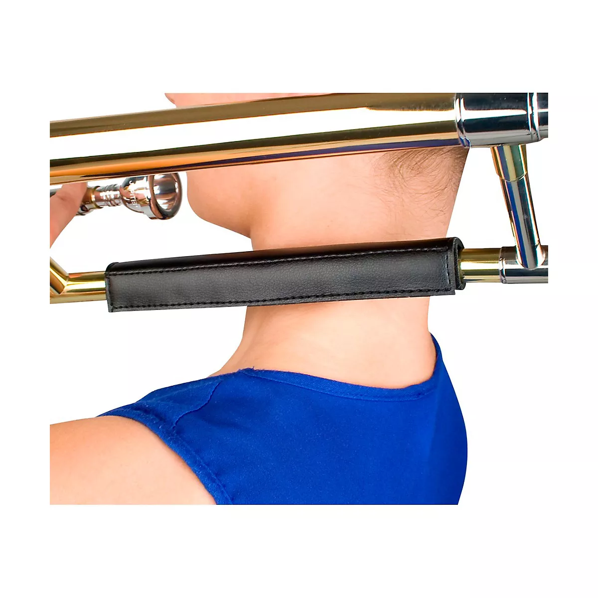 Protec Padded Leather Neck Guard for Straight Trombones