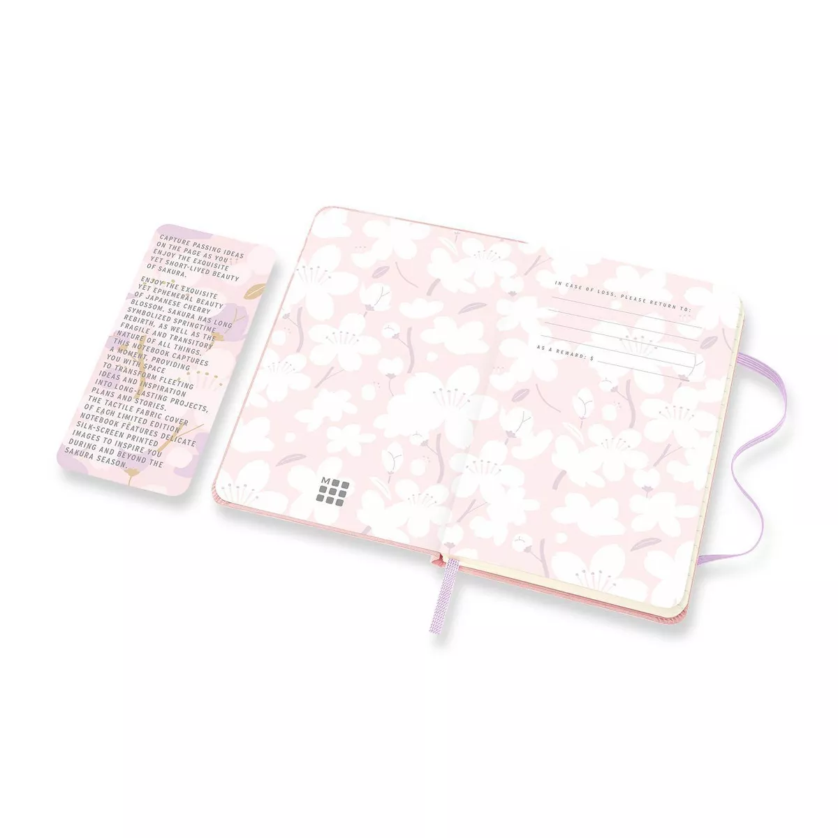 Moleskine Lined Notebook 5.5"x3.5" Rule LE Sakura
