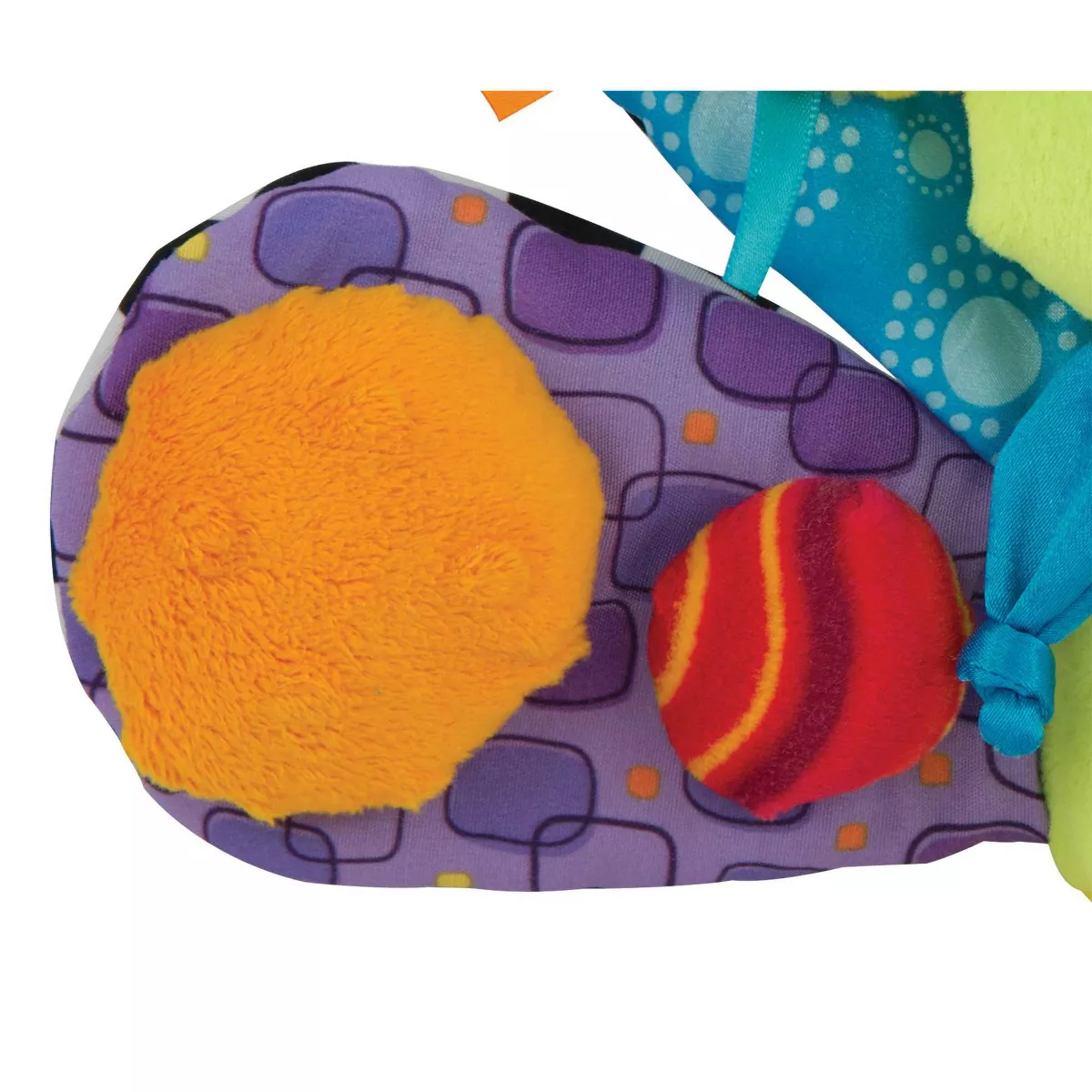 Lamaze Clip & Go Jacques the Peacock Sensory Development Baby Toy