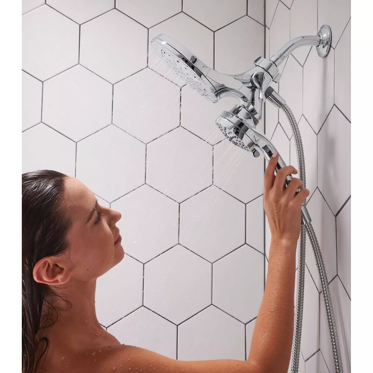 Magnetix Engage Rainshower & Handheld Combo Showerhead - Moen