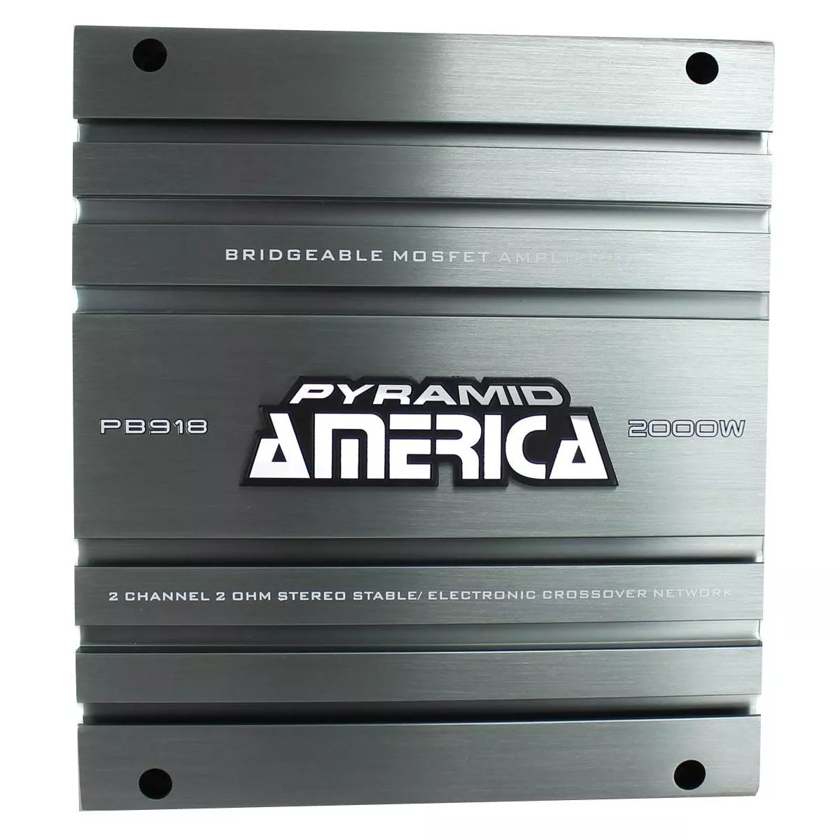 PYRAMID PB918 2000W 2 Channel Car Audio Amplifier Power Bridgeable+8 Ga Amp Kit