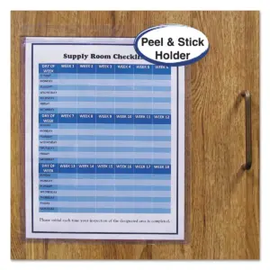 C-Line Self-Adhesive Shop Ticket Holders Heavy 15