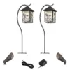 John Timberland French Garden Bronze 6-Piece LED Path and Spot Light Set