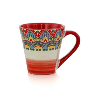 16pc Stoneware Kaleidoscope Dinnerware Set - Elama