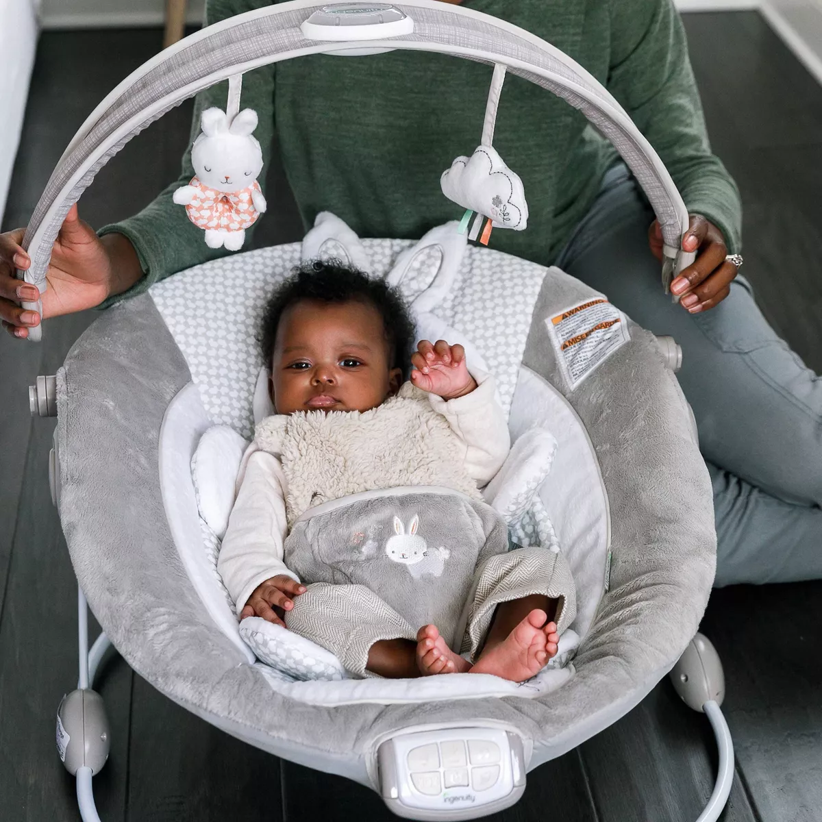 Ingenuity InLighten Twinkle Tails Bouncer