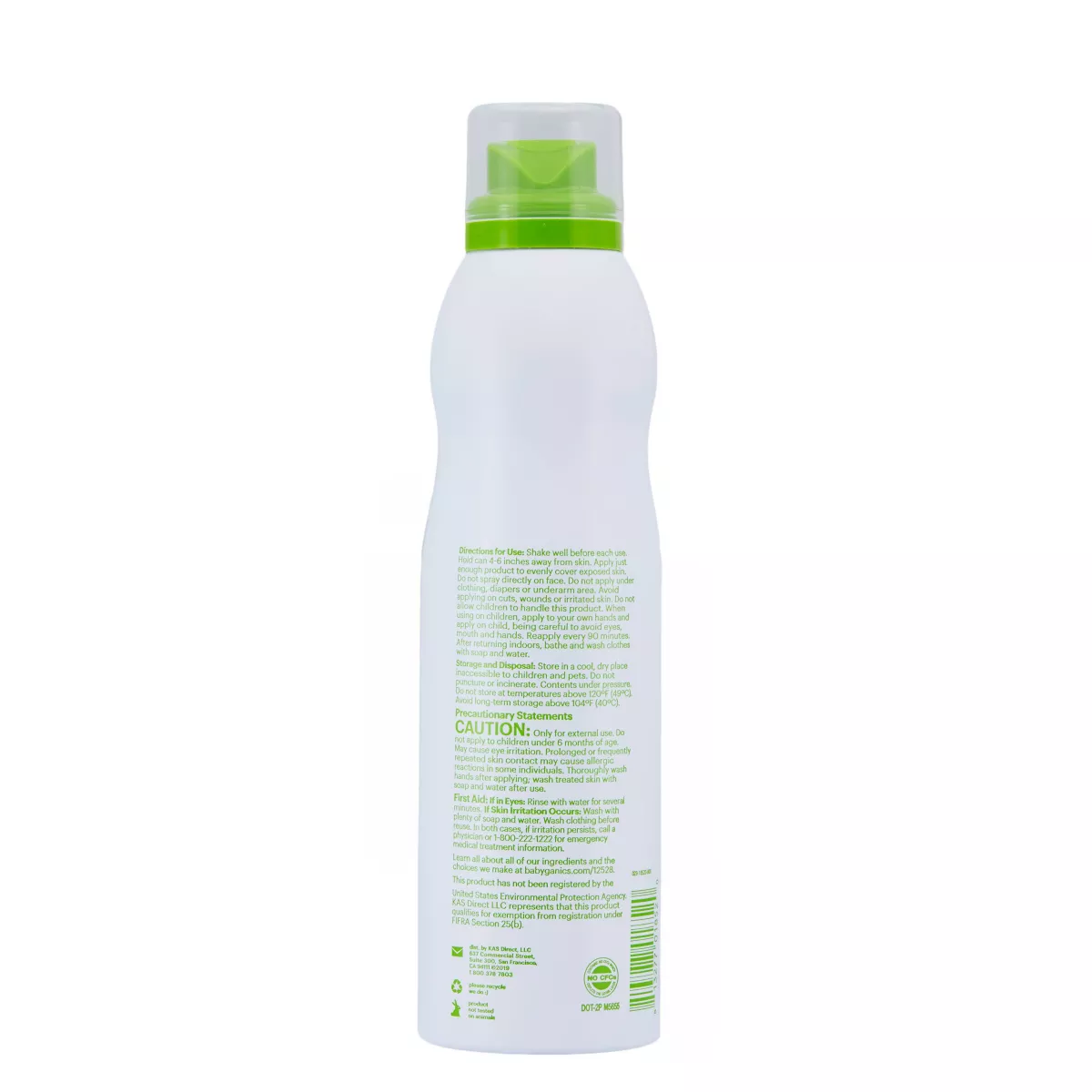 Babyganics 5oz Insect Repellent Continuous Spray