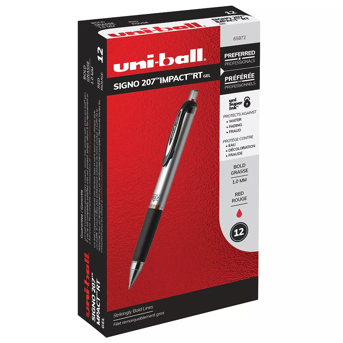 uni-ball 207 Impact RT Retractable Gel Pens 65872
