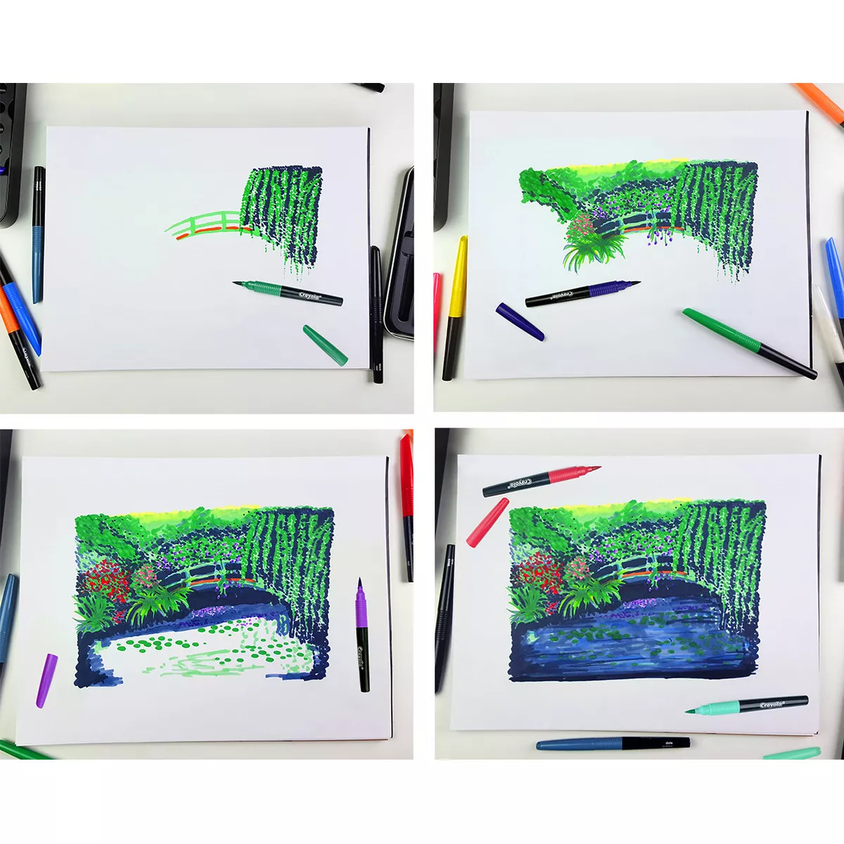 Crayola 16ct Blending Marker Kit with Case