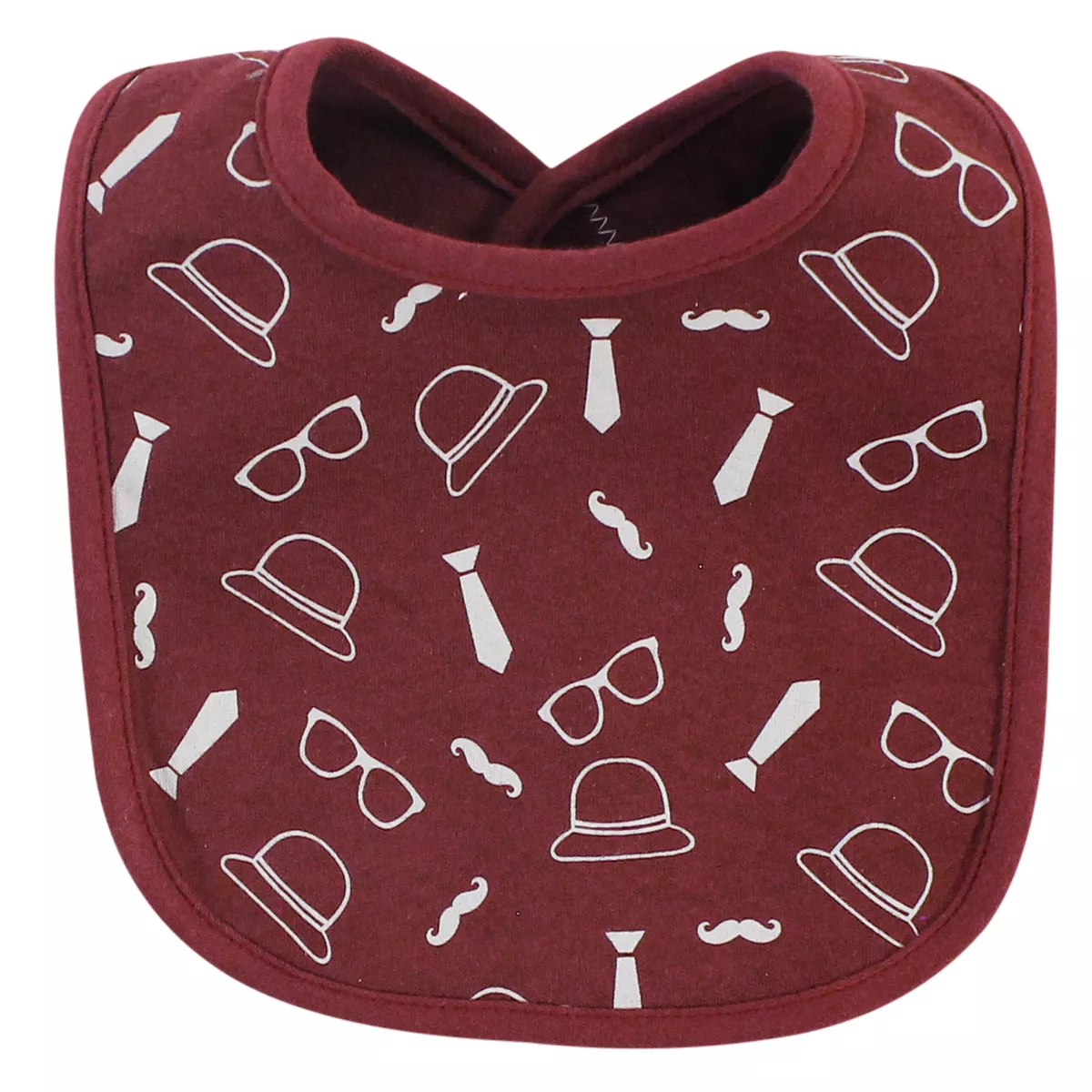 Hudson Baby Infant Boy Cotton Bibs 10pk, Ladies I Have Arrived, One Size