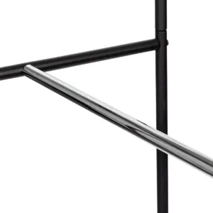 Freestanding Closet Black/Silver - Room Essentials™