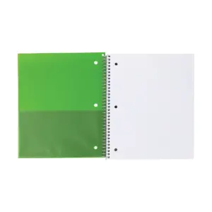 Staples Poly Cover 1 Subject Notebook Wide Ruled 8-1/2