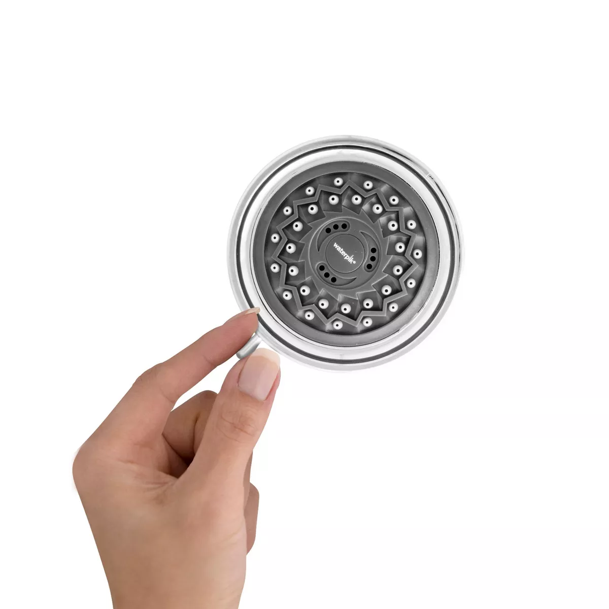 PowerSpray 3- Mode Fixed Mount Single Shower Head Chrome- Waterpik