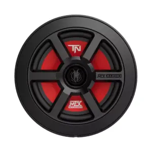 MTX Terminator6 45 Watt RMS 2 Way Polypropylene Coaxial Car Speakers, Pair (4 Pack)
