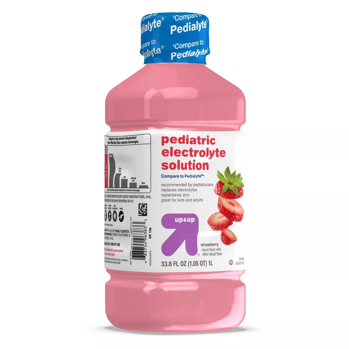 Pediatric Electrolyte Drink - Strawberry - 1L - up & up™