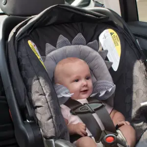 Boppy Preferred Head and Neck Support - Gray Dinosaurs