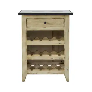 Cheyenne Bar Console Antique Cream - Picket House Furnishings