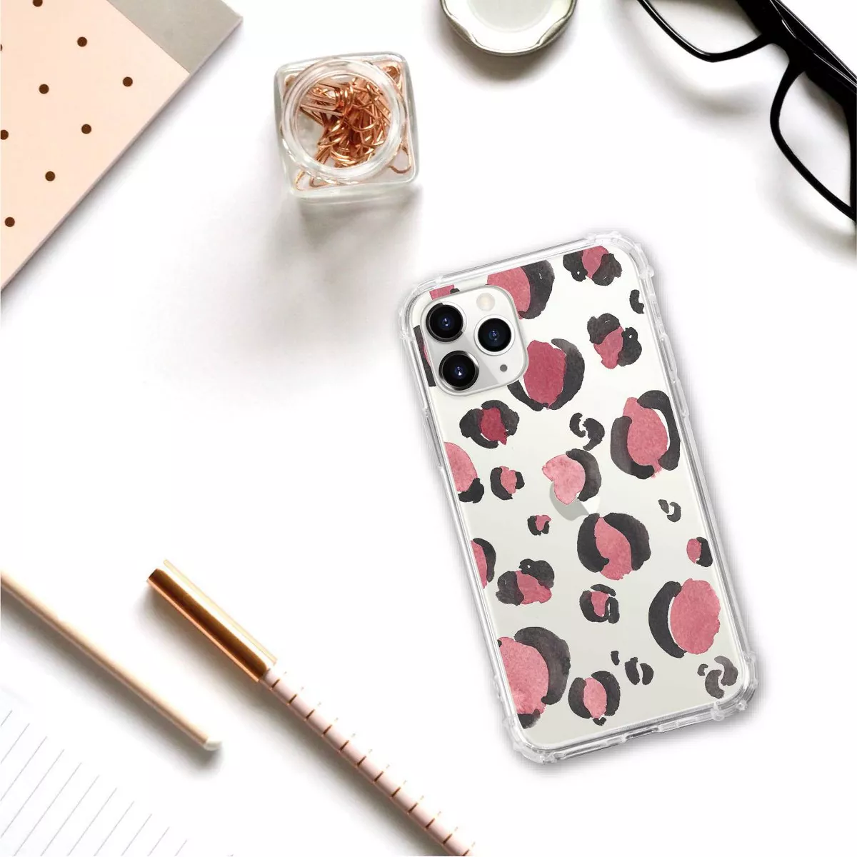 OTM Essentials Apple iPhone 11 Pro Clear Case - Spotted Berry