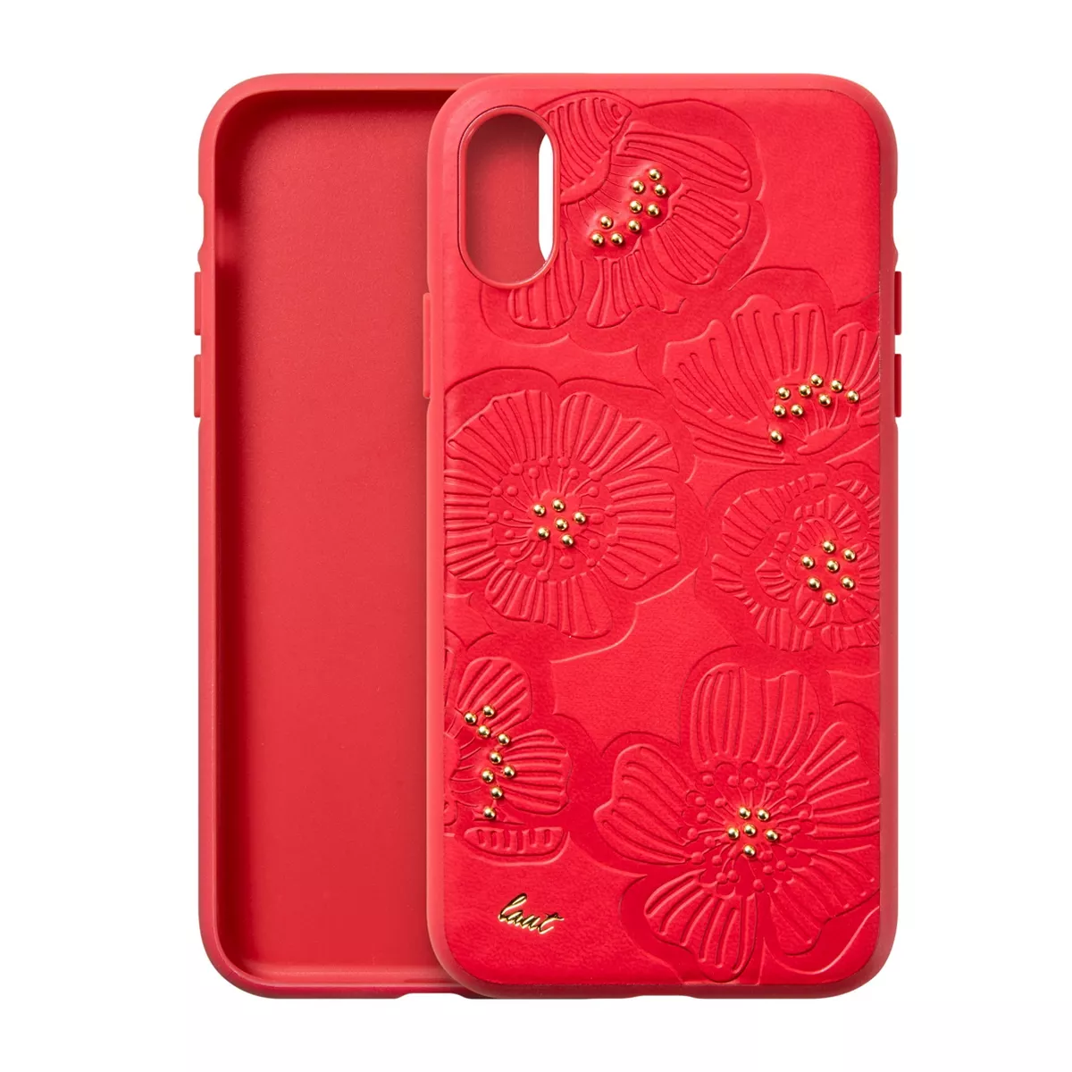 LAUT Apple iPhone XS Max Flora Case - Red