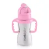 Thinkbaby Thinkster Stainless Straw Baby Bottle - Pink