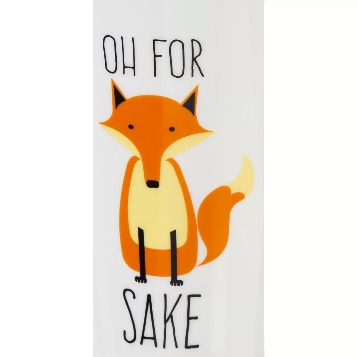Evergreen Ceramic Travel Mug 17oz. Fox Sake