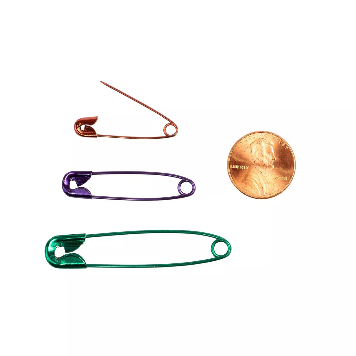 Singer 180ct Safety Pin Bundle Black/White/Metallic