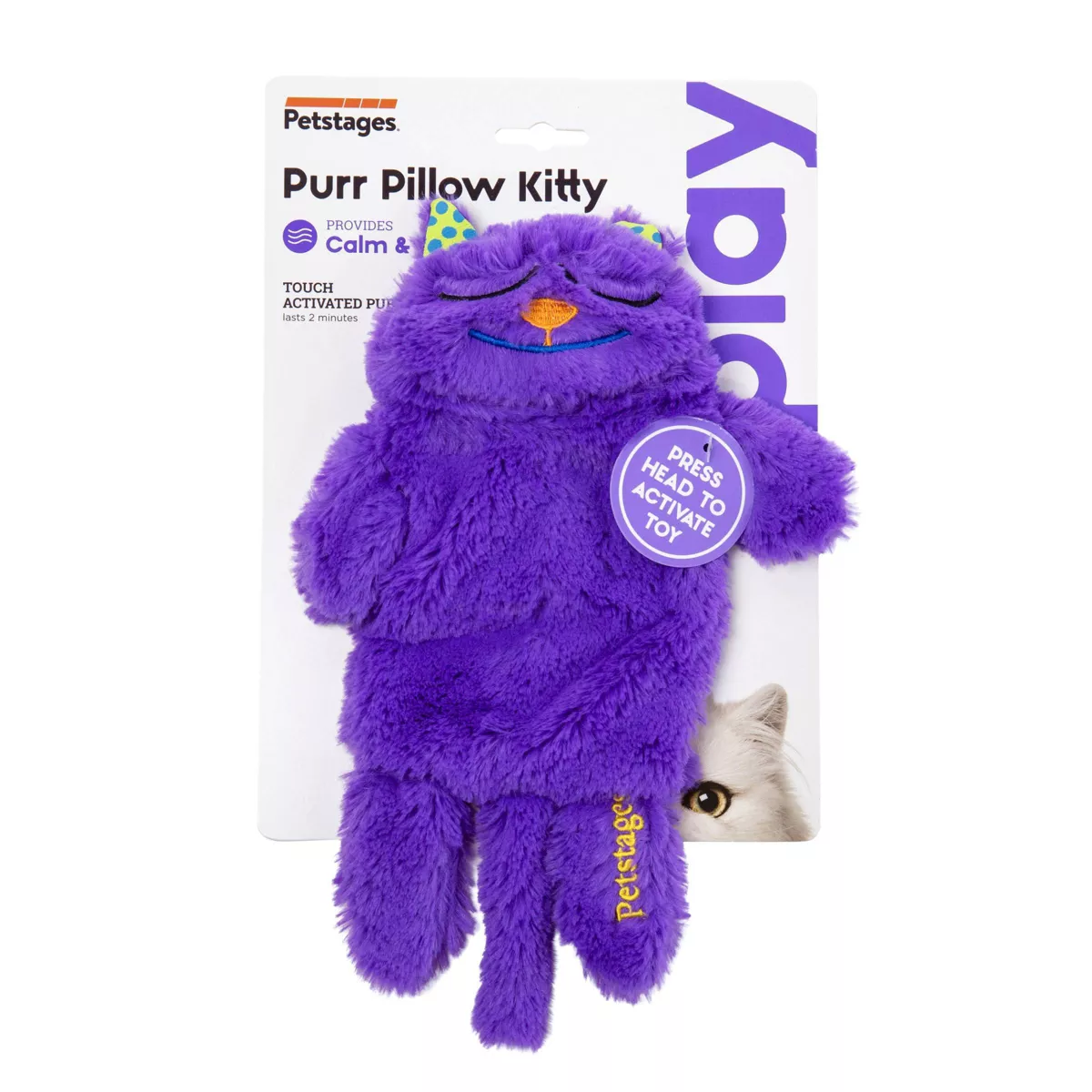 Petstages Purr Pillow Kitty Cat Toy