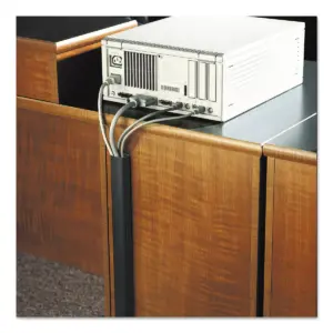 Cord Away 1-1/2 Locking Channel Black 1/Pack 00208