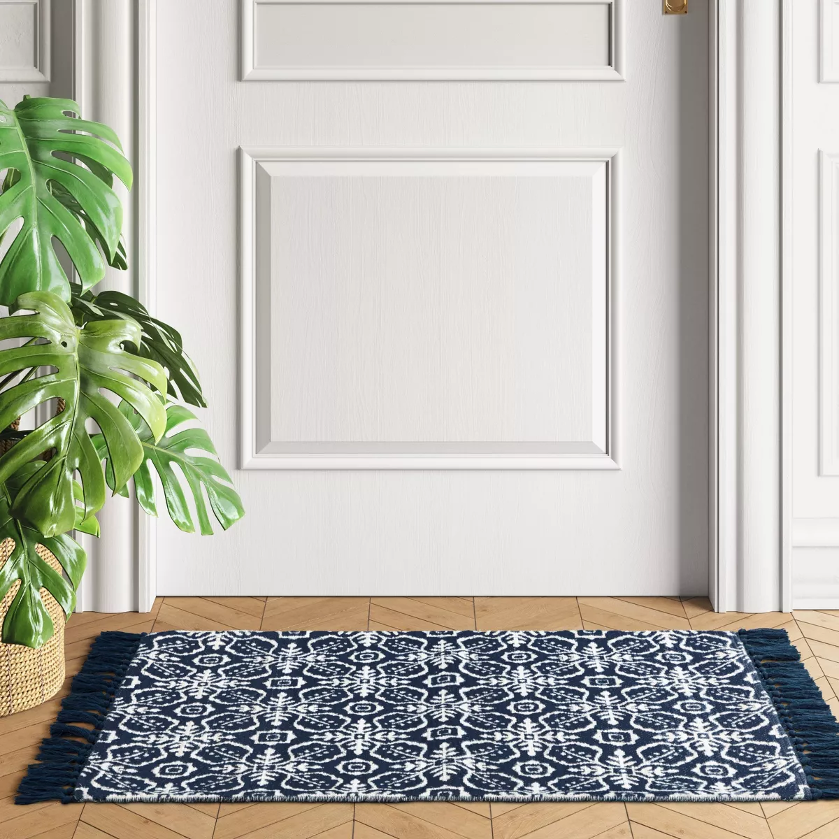 2'x3' Indoor/Outdoor Blue Tile Scatter Blue - Opalhouse™