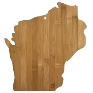 Totally Bamboo Wisconsin State Cutting Board 13