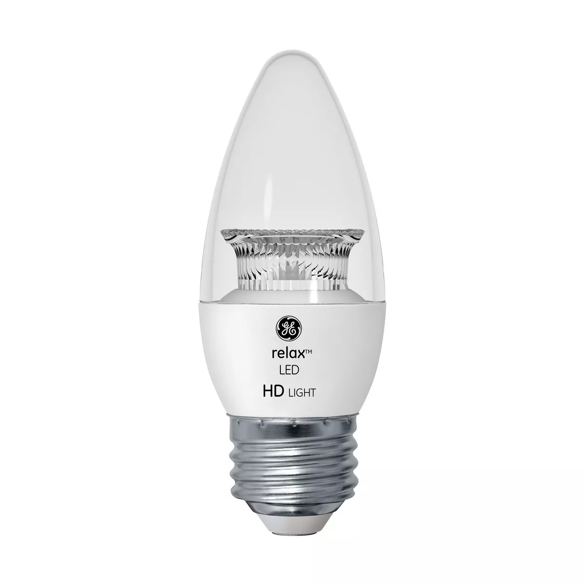 General Electric 2pk 40W BM LED Light Bulb Clear Finish