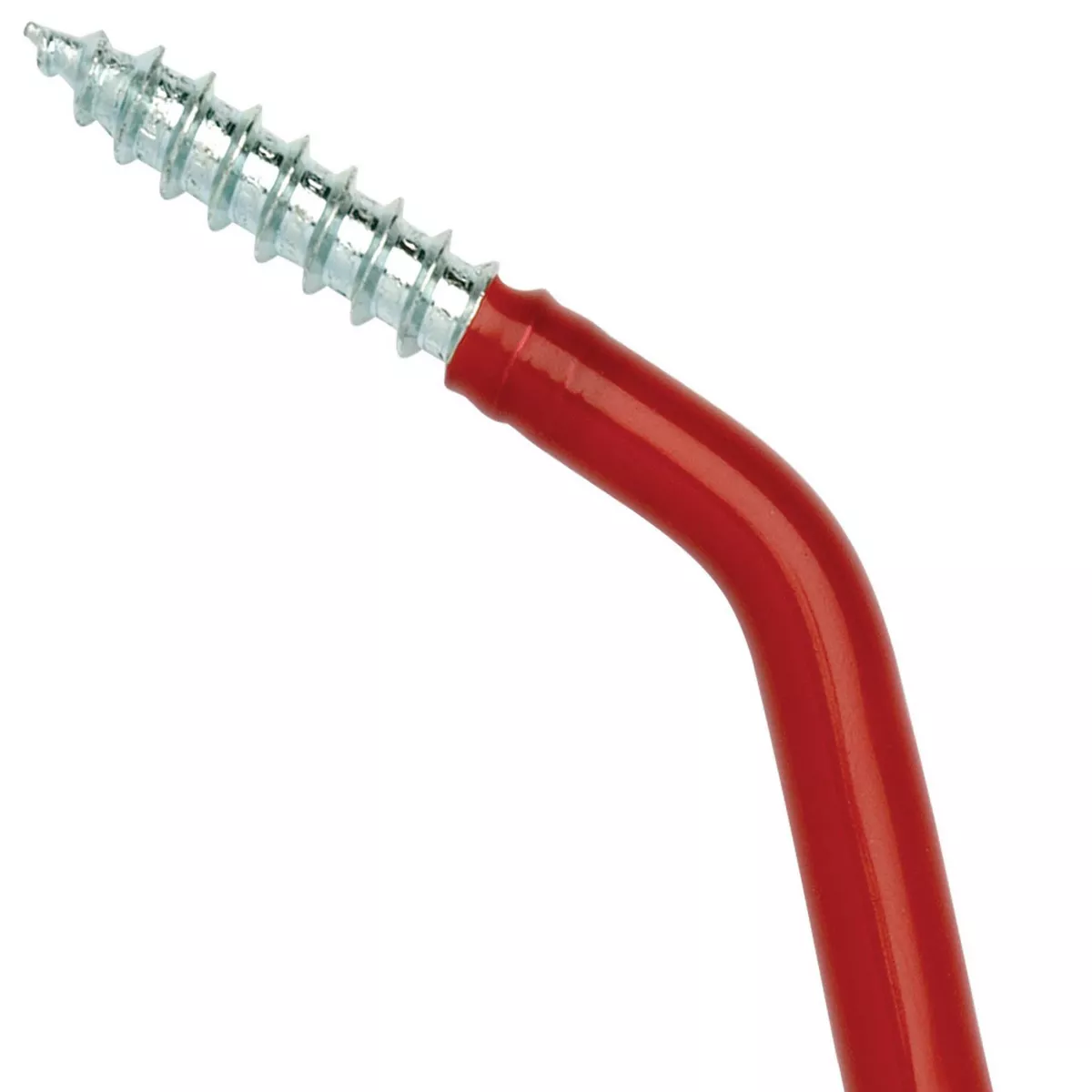 Arrow 6pk Vinyl Storage Hooks Red