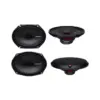 2) Rockford Fosgate R168X2 6x8" 110W + 2) R169X2 6x9" 130W 2Way Coaxial Speakers