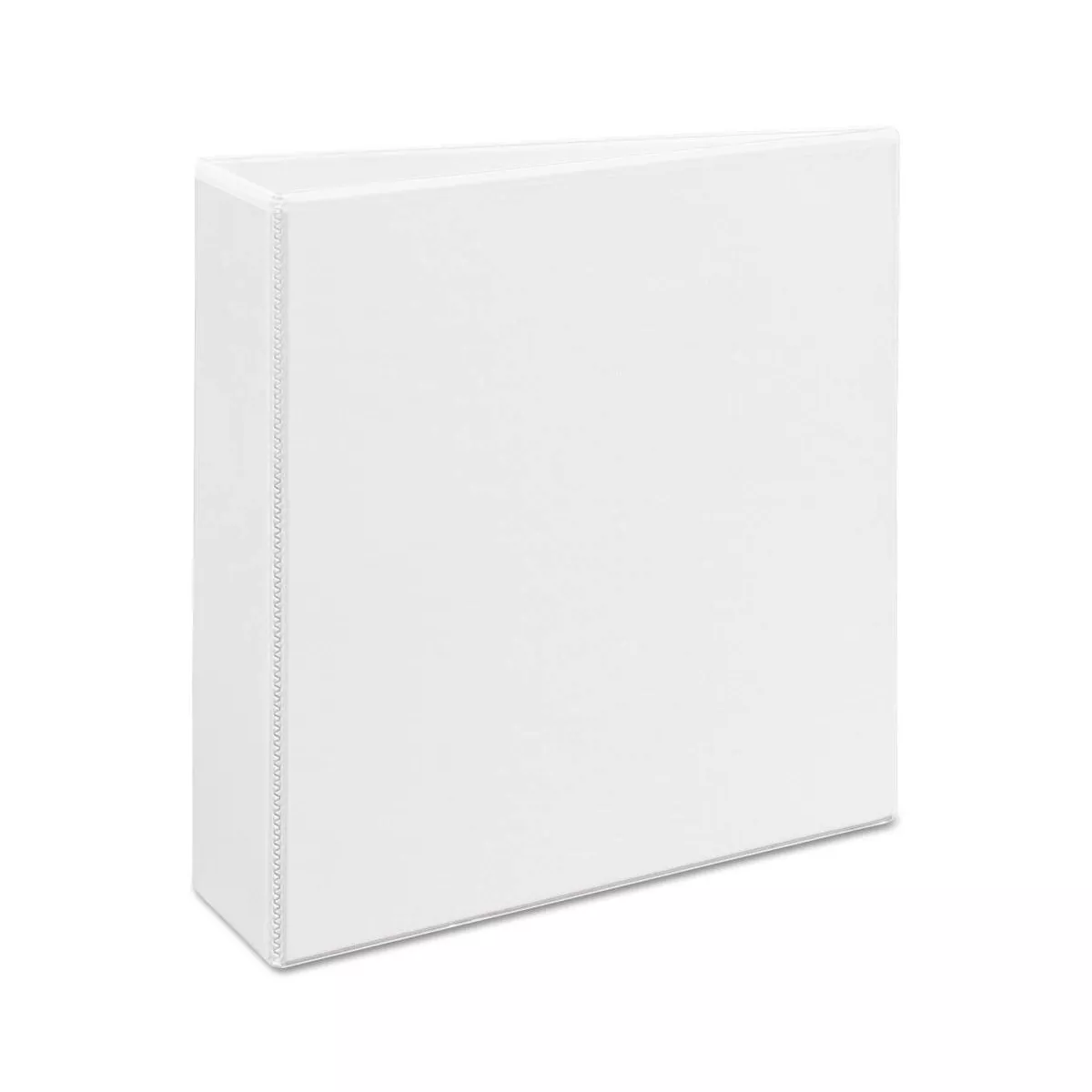 3" Heavy-Duty View Ring Binder with Locking 1-Touch EZD Rings White - Avery