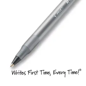 BIC Xtra Life Ballpoint Pens, Medium Tip, 10ct - Black