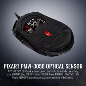 Thermaltake TteSPORTS Talon V2 Optical RGB Gaming Mouse