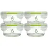 Sage Spoonfuls Tough Glass Bowls 4pk Durable Baby Food Storage Container - Clear - 7oz