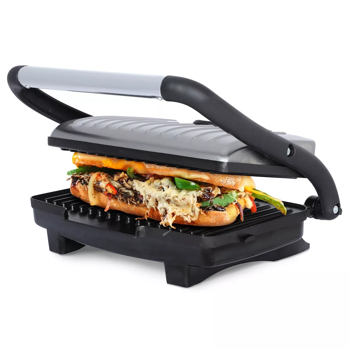 Brentwood Select Compact Non-Stick Panini Grill & Sandwich Maker
