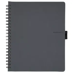 Professional Spiral Subject Notebook Wirebound - Gray - AT - A - GLANCE