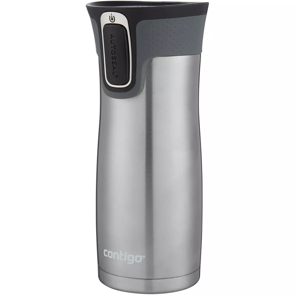 Contigo Autoseal West Loop 2.0 Travel Mug with Easy Clean Lid-2 Pack-Blue/Silver