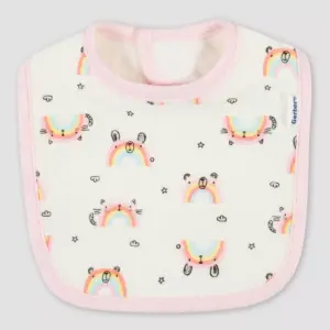 Gerber Baby Girls' 4pk Rainbow Bib